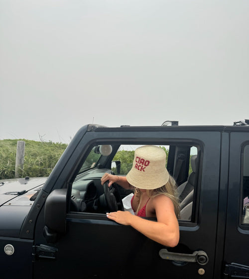 Ciao Nantucket Bucket Hat | Red