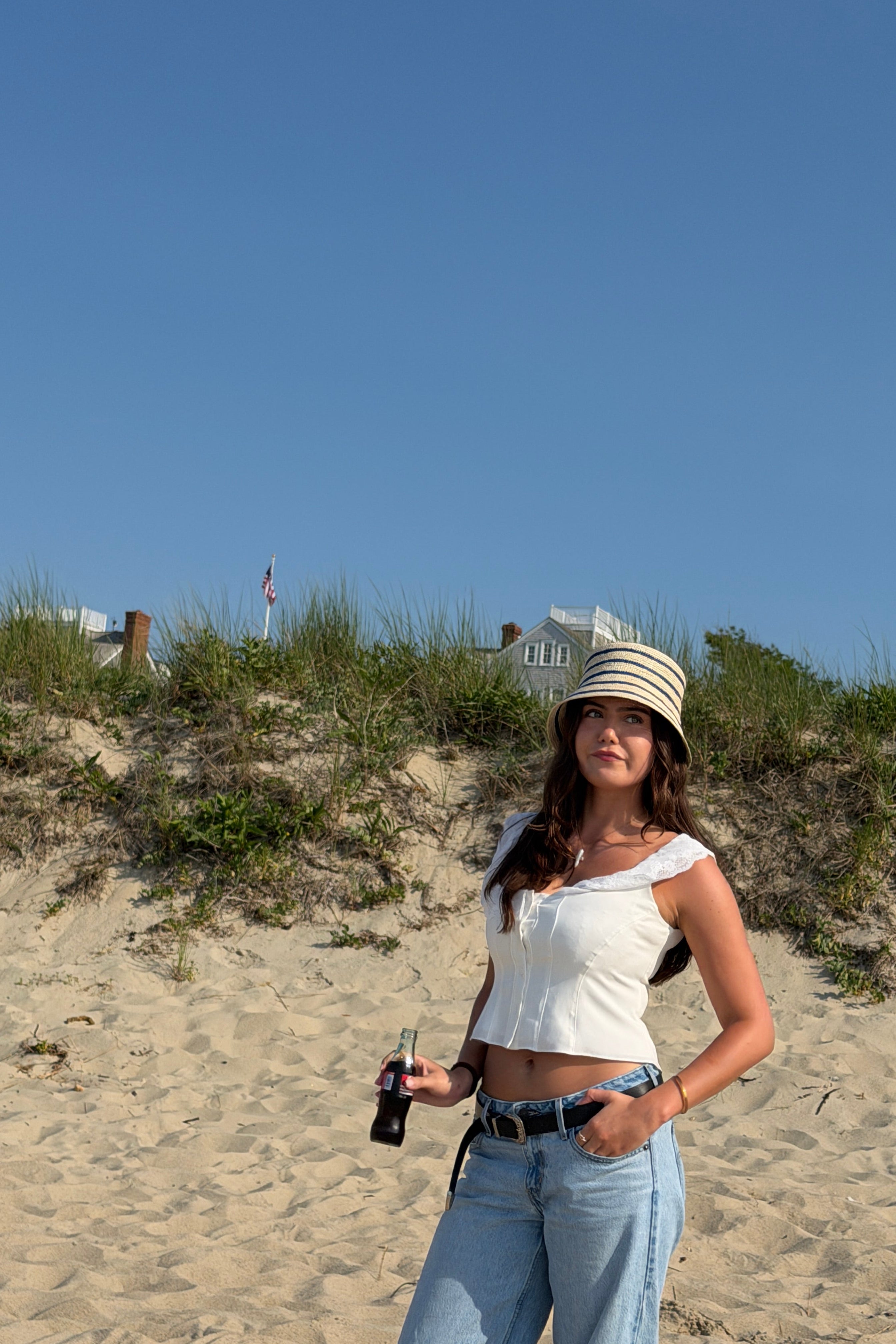 Cisco Stripe Bucket Hat